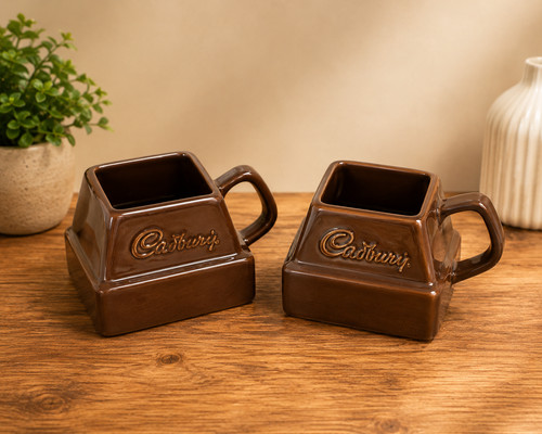 Vintage cadbury chocolate mugs - chocolate,