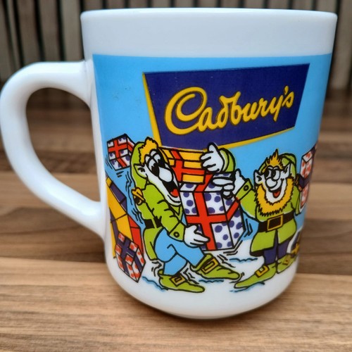 Vintage cadburys christmas mug - christmas,