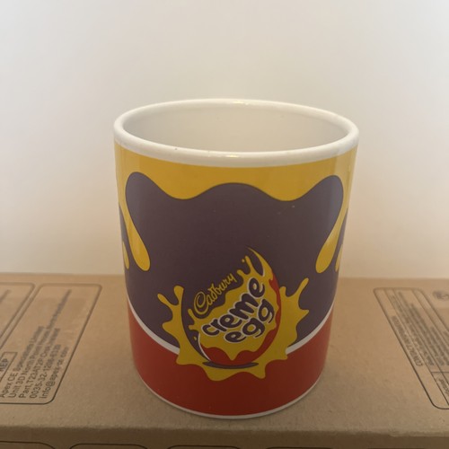 Cadburys cream egg mug - cream, retro