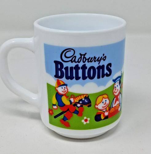 Vintage cadbury buttons - buttons, milk