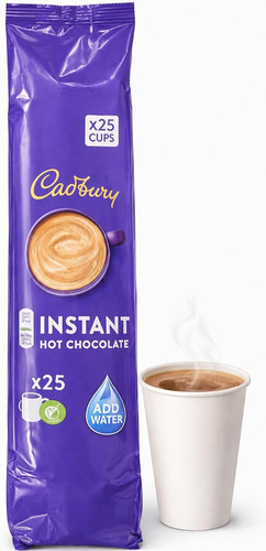 Cadbury instant hot - hot, chocolate